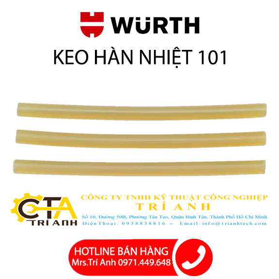 Wurth Keo hàn nhiệt 101